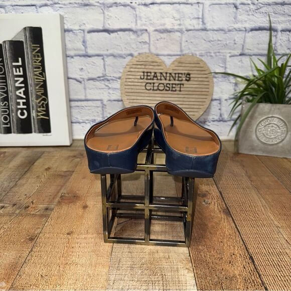 FitFlop Womens Shuv Leather Toe Post Sandals size - Picture 6 of 10